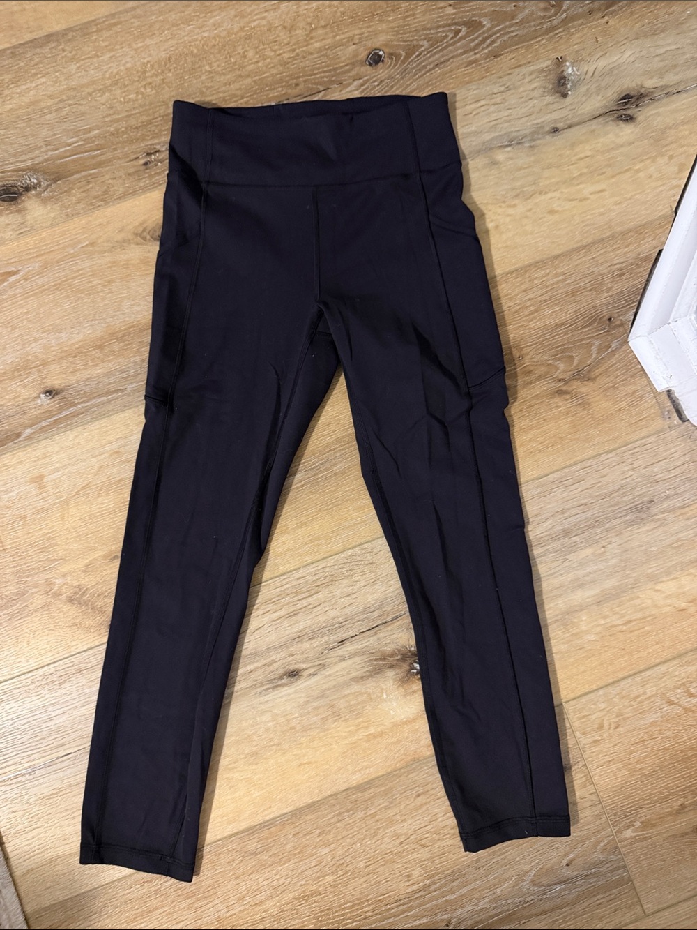 lululemon athletica Black High-Rise Side-Pocket Leggings